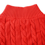 Ralph Lauren Cable-Knit Half-Zip Sweater - Scarlet - view 6