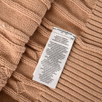 Ralph Lauren Cable-Knit Half-Zip Sweater - Camel - view 4