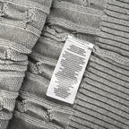 Ralph Lauren Cable-Knit Half-Zip Sweater - Gray - view 4