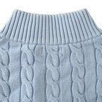 Ralph Lauren Cable-Knit Half-Zip Sweater - Light Blue - view 6