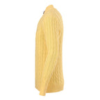 Ralph Lauren Cable-Knit Half-Zip Sweater - Yellow - view 2