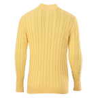 Ralph Lauren Cable-Knit Half-Zip Sweater - Yellow - view 3