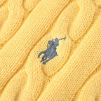 Ralph Lauren Cable-Knit Half-Zip Sweater - Yellow - view 9