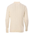 Ralph Lauren Cable-Knit Half-Zip Sweater - Cream - view 3