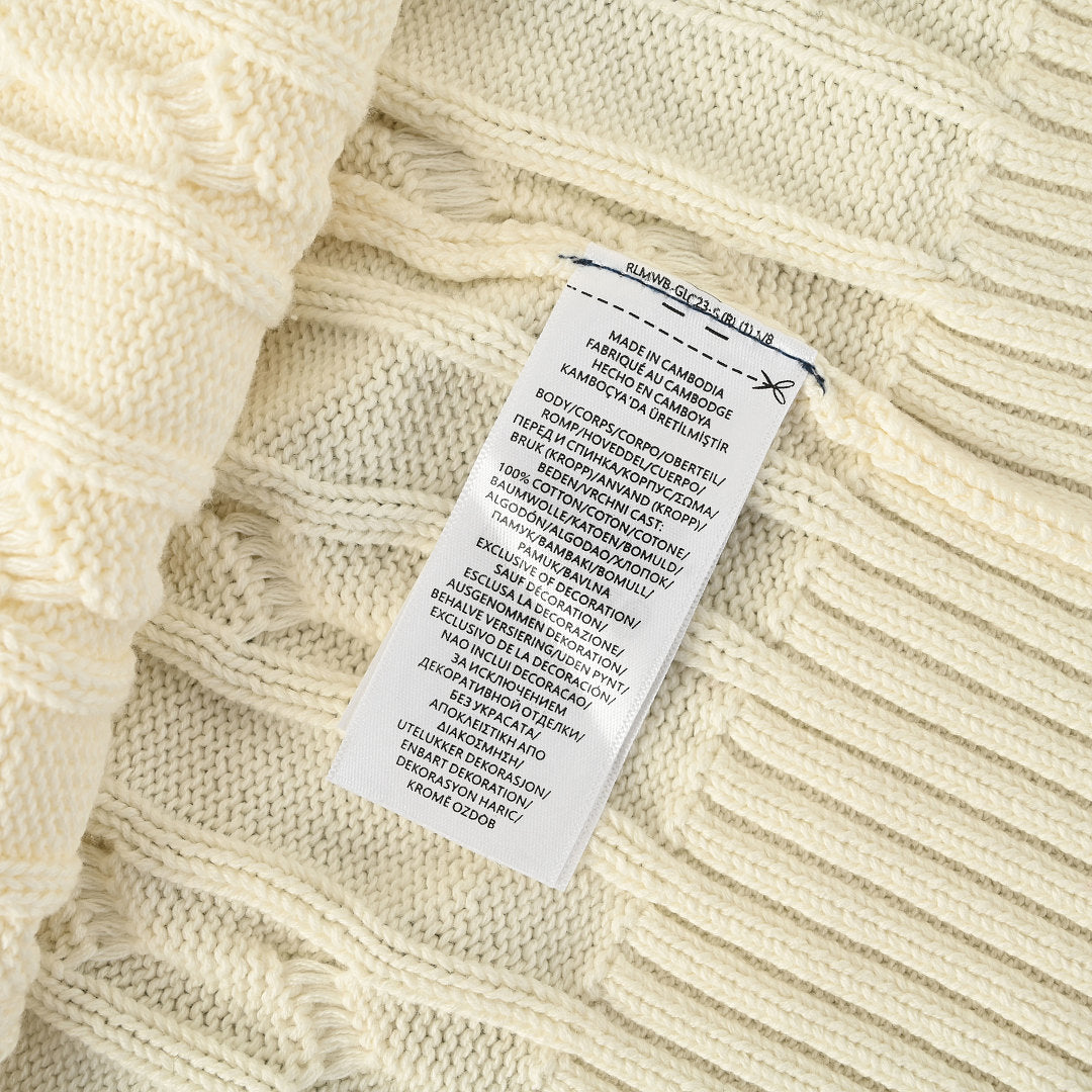 Ralph Lauren Cable-Knit Half-Zip Sweater - Cream - view 4