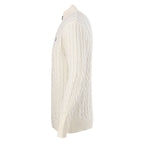Ralph Lauren Cable-Knit Half-Zip Sweater - Ivory - view 2