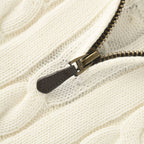 Ralph Lauren Cable-Knit Half-Zip Sweater - Ivory - view 8