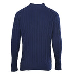 Ralph Lauren Cable-Knit Half-Zip Sweater - Navy - view 3