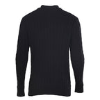 Ralph Lauren Cable-Knit Half-Zip Sweater - Black - view 3