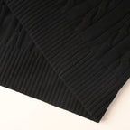 Ralph Lauren Cable-Knit Half-Zip Sweater - Black - view 5