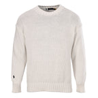 Ralph Lauren Sleeve-Logo Crewneck Sweater - Ivory - view 1
