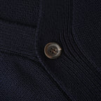 Ralph Lauren Cotton Knit Cardigan - Navy - view 8