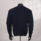 Ralph Lauren Cotton Knit Cardigan - Navy - view 13