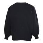 Ralph Lauren V-Neck Wool-Blend Knit Cardigan - Black - view 3