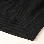 Ralph Lauren V-Neck Wool-Blend Knit Cardigan - Black - view 5