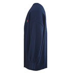 Ralph Lauren V-Neck Wool-Blend Knit Cardigan - Navy - view 2