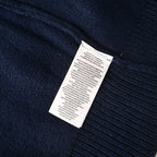 Ralph Lauren V-Neck Wool-Blend Knit Cardigan - Navy - view 4