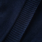 Ralph Lauren V-Neck Wool-Blend Knit Cardigan - Navy - view 8
