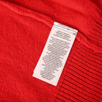 Ralph Lauren V-Neck Wool-Blend Knit Cardigan - Red - view 4