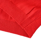 Ralph Lauren V-Neck Wool-Blend Knit Cardigan - Red - view 5
