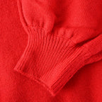 Ralph Lauren V-Neck Wool-Blend Knit Cardigan - Red - view 7