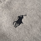 Ralph Lauren V-Neck Wool-Blend Knit Cardigan - Gray - view 9
