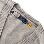 Ralph Lauren V-Neck Wool-Blend Knit Cardigan - Gray - view 10