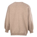 Ralph Lauren V-Neck Wool-Blend Knit Cardigan - Taupe - view 3