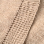 Ralph Lauren V-Neck Wool-Blend Knit Cardigan - Taupe - view 8