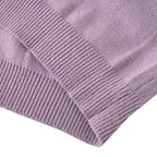 Ralph Lauren V-Neck Wool-Blend Knit Cardigan - Lavender - view 5