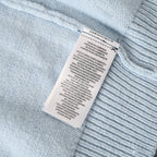 Ralph Lauren V-Neck Wool-Blend Knit Cardigan - Light Blue - view 4