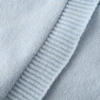 Ralph Lauren V-Neck Wool-Blend Knit Cardigan - Light Blue - view 8