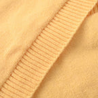 Ralph Lauren V-Neck Wool-Blend Knit Cardigan - Yellow - view 8