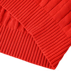 Ralph Lauren Cable-Knit Crewneck Sweater - Red - view 5