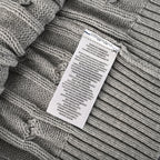 Ralph Lauren Cable-Knit Crewneck Sweater - Light Gray - view 4