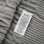 Ralph Lauren Cable-Knit Crewneck Sweater - Dark Gray - view 4