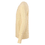 Ralph Lauren Cable-Knit Crewneck Sweater - Beige - view 2