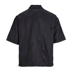 PRADA Minimalist Short-Sleeve Shirt with Double Pockets