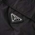 PRADA Minimalist Short-Sleeve Shirt with Double Pockets
