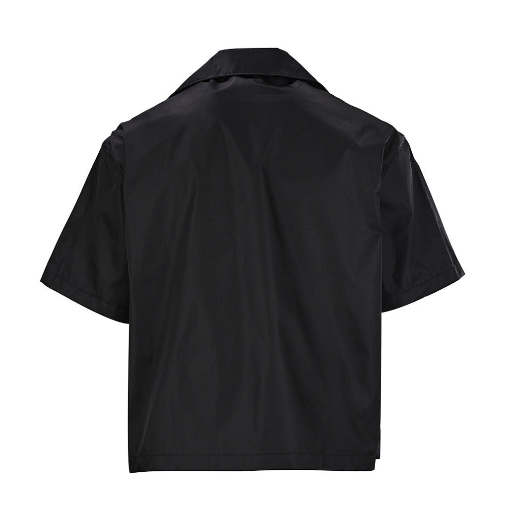 PRADA Nylon Pocket Short-Sleeve Shirt