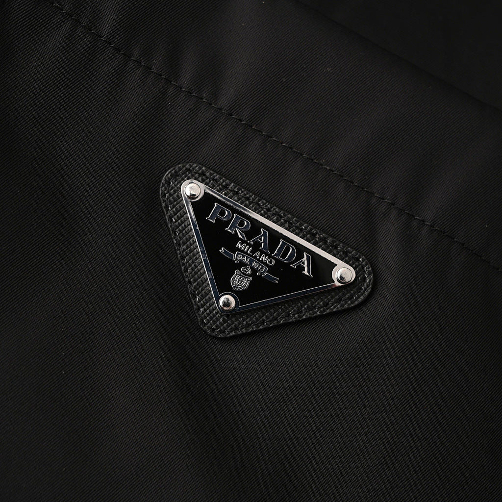PRADA Nylon Pocket Short-Sleeve Shirt