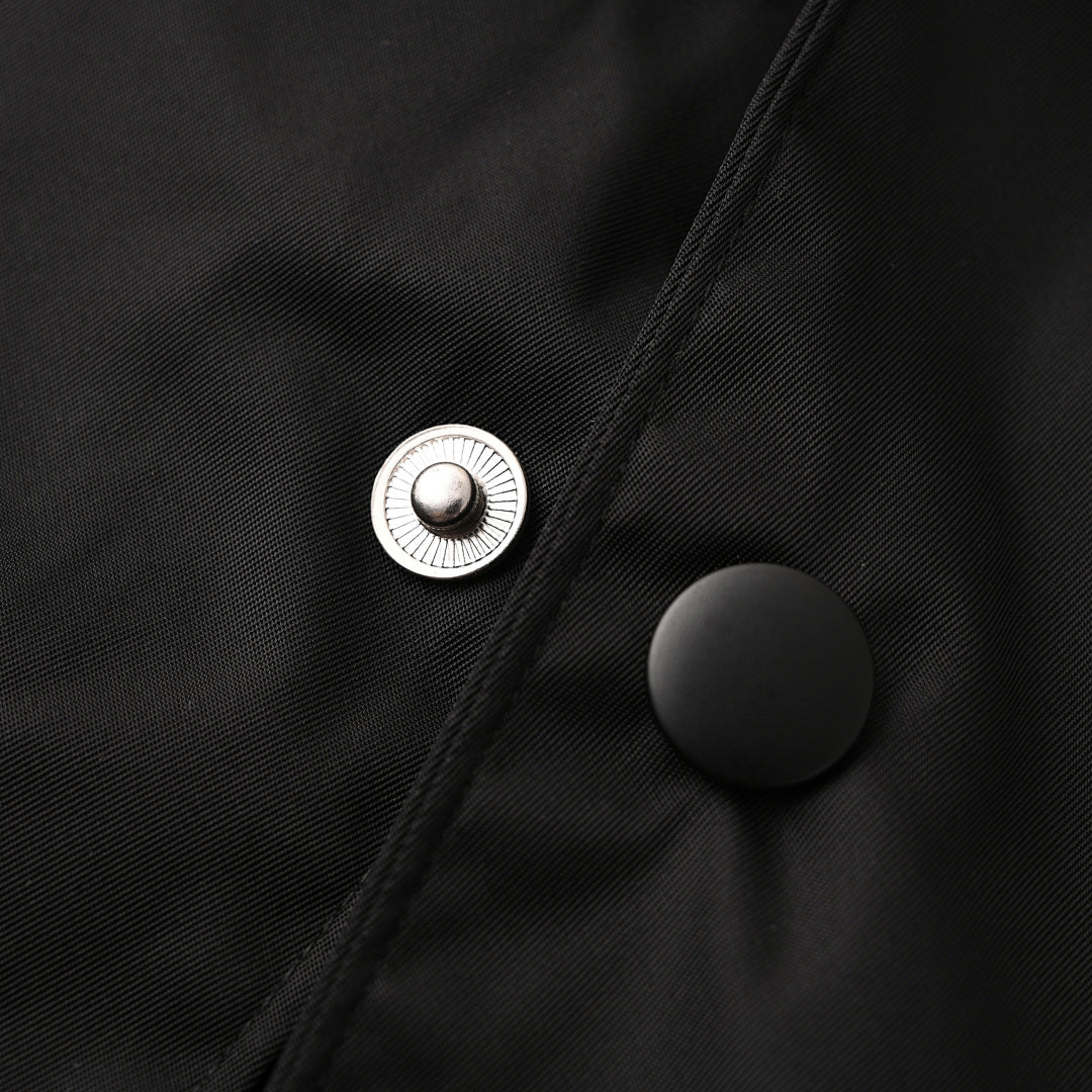 PRADA Nylon Short-Sleeve Shirt | Black | 2026 New Collection