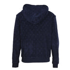Louis Vuitton Monogram Terry Zip Hoodie — Navy