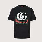 Gucci 2026 Interlocking GG Web Stripe T-Shirt — Ivory | Made in Italy