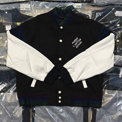 Louis Vuitton LV Print Varsity Jacket | Streetwear Icon